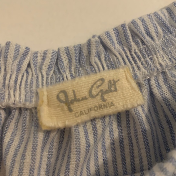 BRANDY Striped off the shoulder maura top - Picture 4 of 6